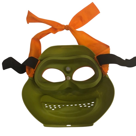 TMNT Michelangelo Mask 2013 Teenage Mutant Turtles Child’s Play Dress Up Toy - Picture 4 of 6